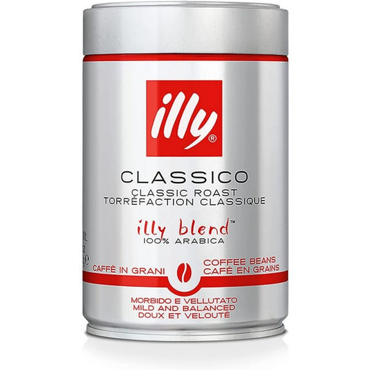 Illy Caffè in Grani Tostato Classico 250 grammi