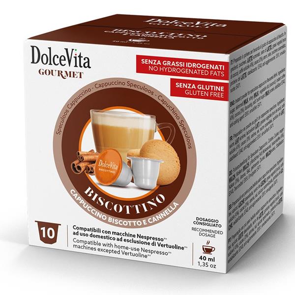 DOLCE VITA Scatola Dolce Vita Nespresso®* BISCOTTINO 40 pz.