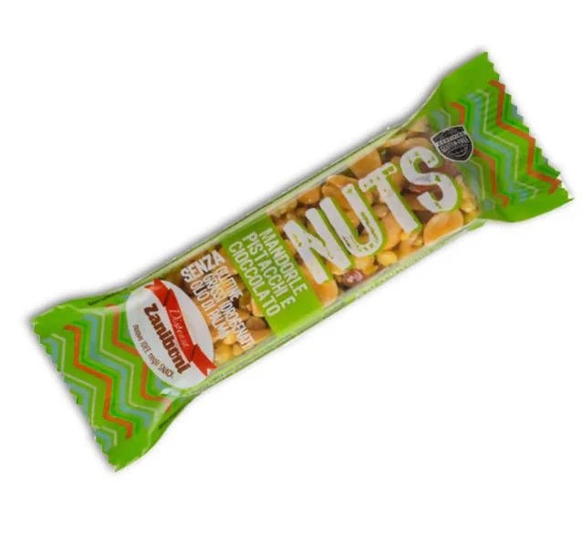 ZANIBONI NUTS BARR MANDORLE PISTACCHI 35GR 20PZ