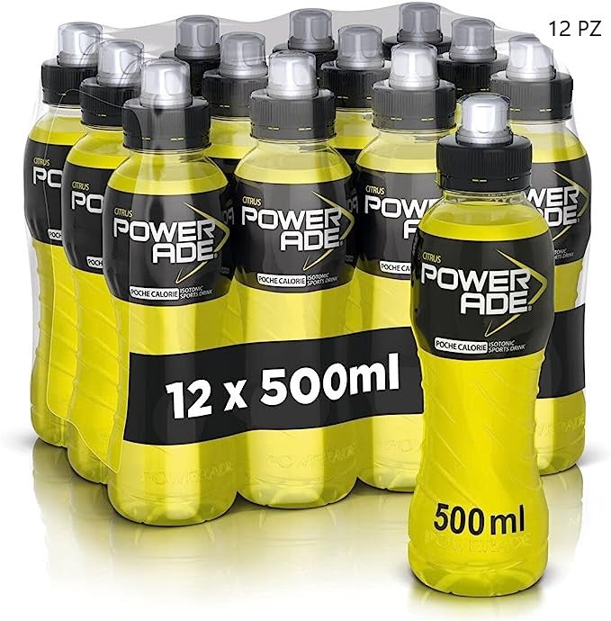 Powerade Bevanda energetica Mountain Blast 500 ml conf da 12