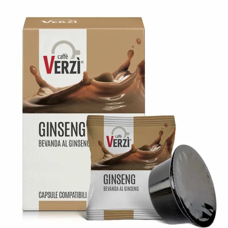 GINSENG CAFFÈ VERZÌ COMPATIBILI LAVAZZA FIRMA 50 CAPSULE