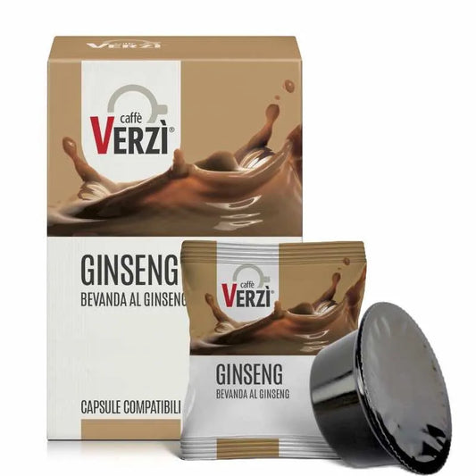 GINSENG CAFFÈ VERZÌ COMPATIBILI LAVAZZA FIRMA 50 CAPSULE