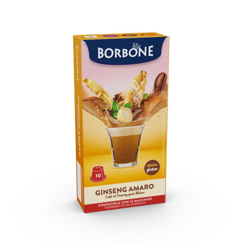 Borbone Compatibili Nespresso Ginseng Amaro x10
