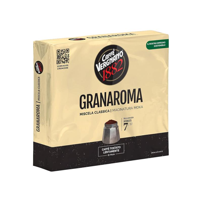 250g Macinato Caffè Vergnano Gran Aroma