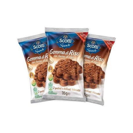GEMME DI RISO GR 35 AL CIOCCOLATO CONF. 30 PZ
