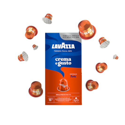LAVAZZA CREMA E GUSTO FORTE 100 CAPSULE NESPRESSO