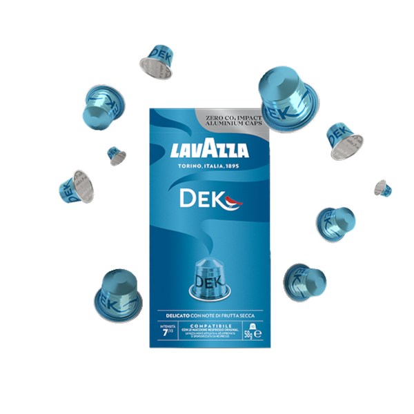 LAVAZZA ESPRESSO DEK compatibile nespresso 100 CAPSULE