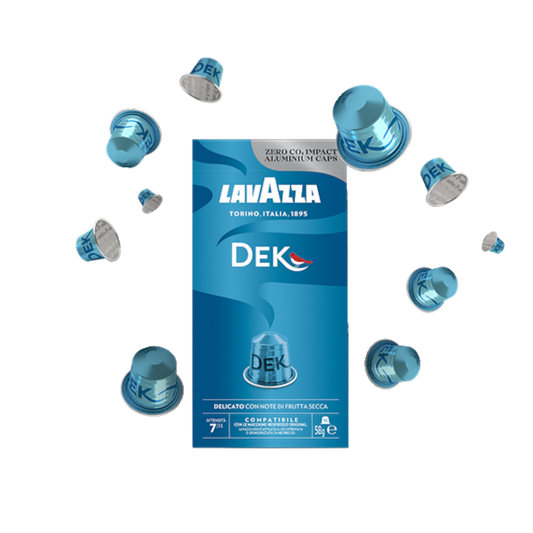 LAVAZZA ESPRESSO DEK compatibile nespresso 100 CAPSULE