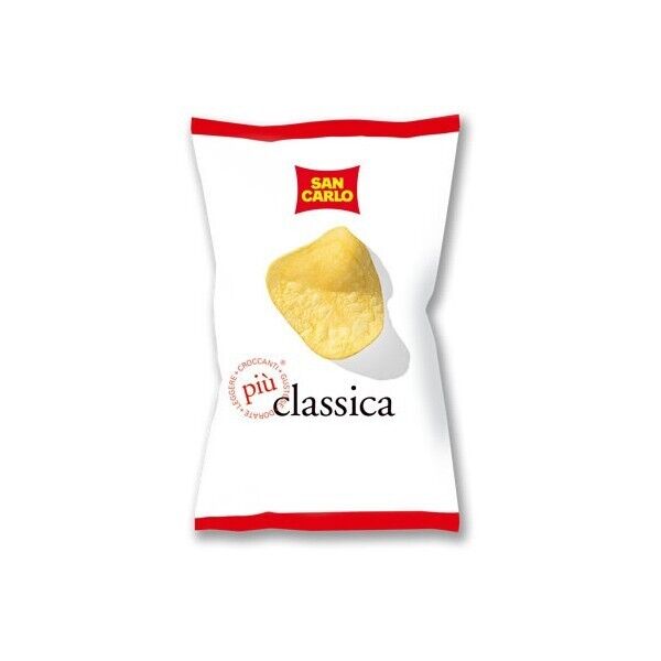PATATINE SAN CARLO CLASSICA 25 grammi - BOX da 40 confezioni
