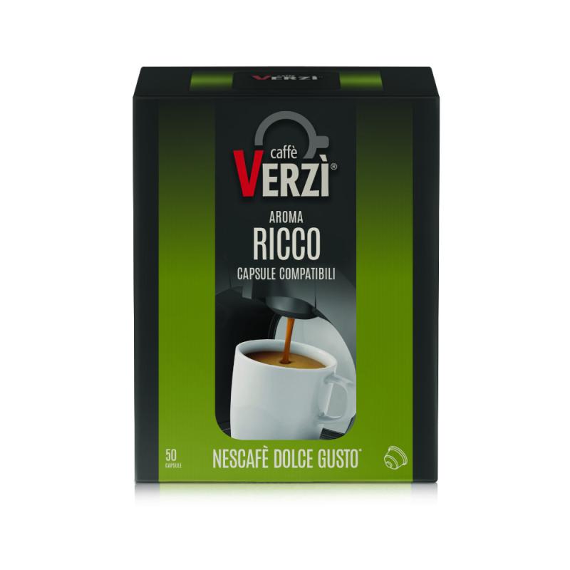 VERZÌ 50 CAPSULE COMPATIBILE DOLCE GUSTO RICCO
