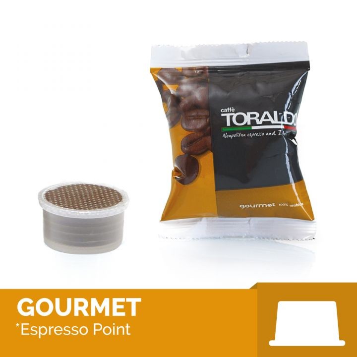 TORALDO 100 CAPSULE COMPATIBILI ESPRESSO POINT* - Miscela Gourmet