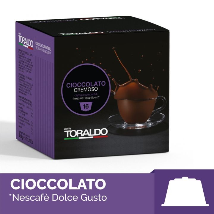 TORALDO 64 CAPSULE COMPATIBILI DOLCE GUSTO * - Miscela Cioccolato