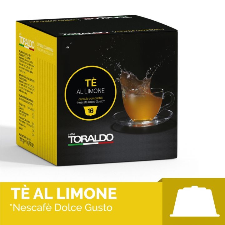 TORALDO 64 CAPSULE COMPATIBILI DOLCE GUSTO * - Miscela Tè Limone