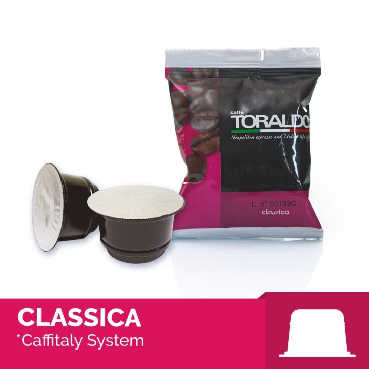 TORALDO 100 CAPSULE COMPATIBILI CAFFITALY* - Miscela Classica