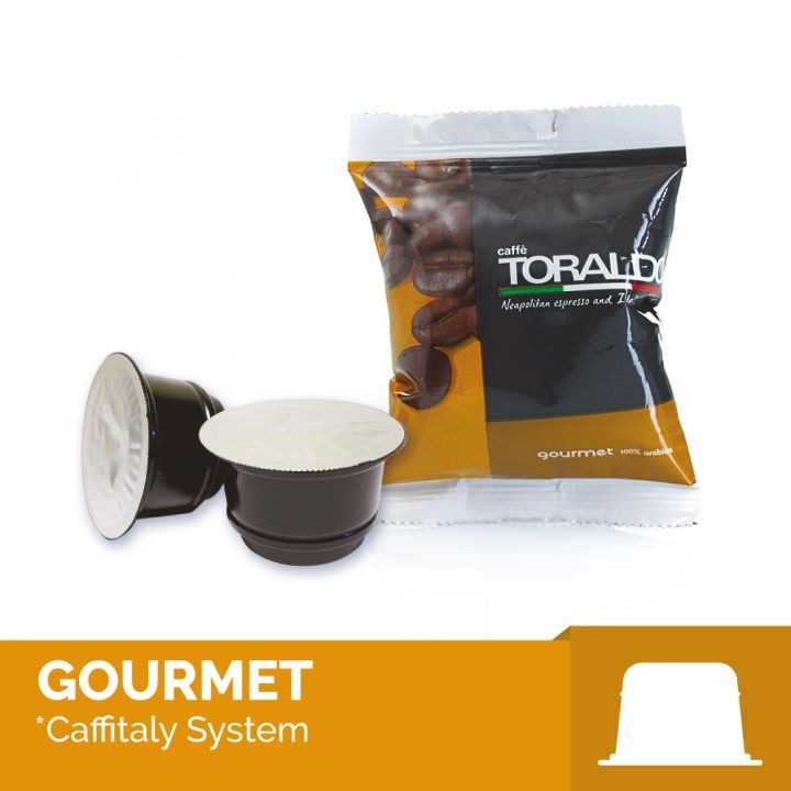 TORALDO 100 CAPSULE COMPATIBILI CAFFITALY* - Miscela Gourmet