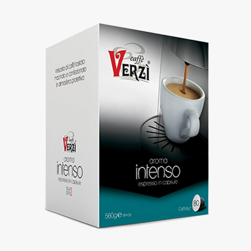 VERZI 80 CAPSULE COMPATIBILI CAFFITALY* - Miscela Intenso
