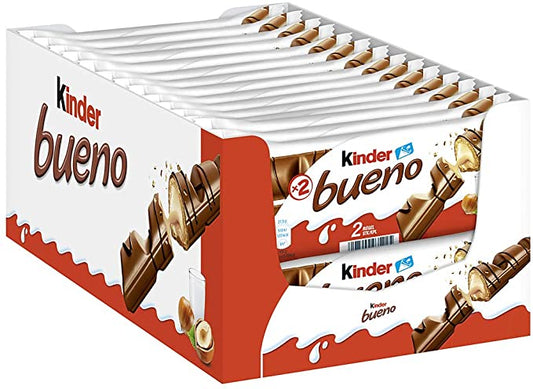 FERRERO KINDER BUENO 30 BARRETTE  X 43 GR