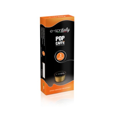 POP 100 CAPSULE COMPATIBILI CAFFITALY* - ESPRITALY 1 INTENSO