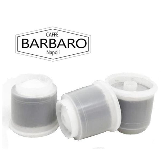 CAFFE' BARBARO 80 CAPSULE  MISCELA BLU COMPATIBILI ILLY IPERESPRESSO
