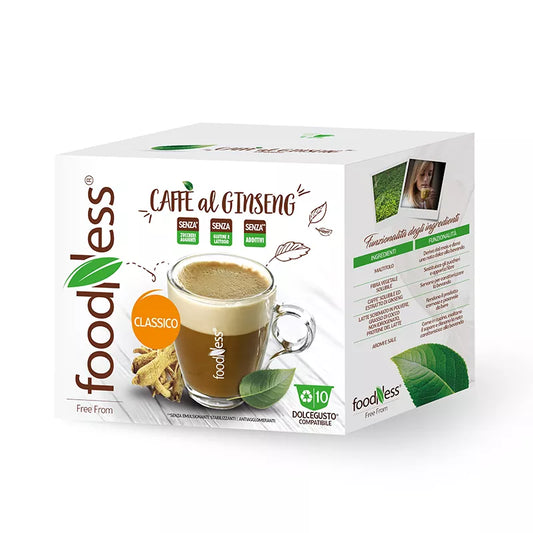 FOODNESS GINSENG CLASSICO 10 CAPSULE COMPATIBILI