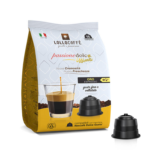 LOLLO 96 ORO COMPATIBILE DOLCE GUSTO – Food&Go24