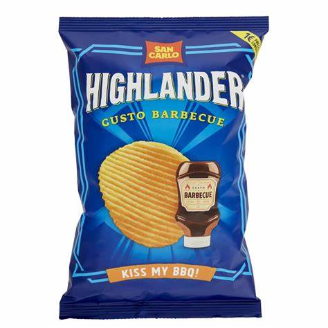 San Carlo Highlander Bbq 70 gr x 20