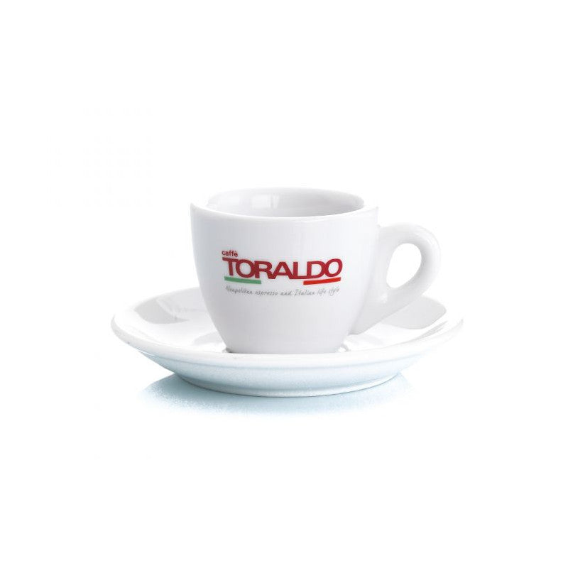 CAFFÈ TORALDO TAZZINA CAFFÈ CON PIATTINO 6 tazze