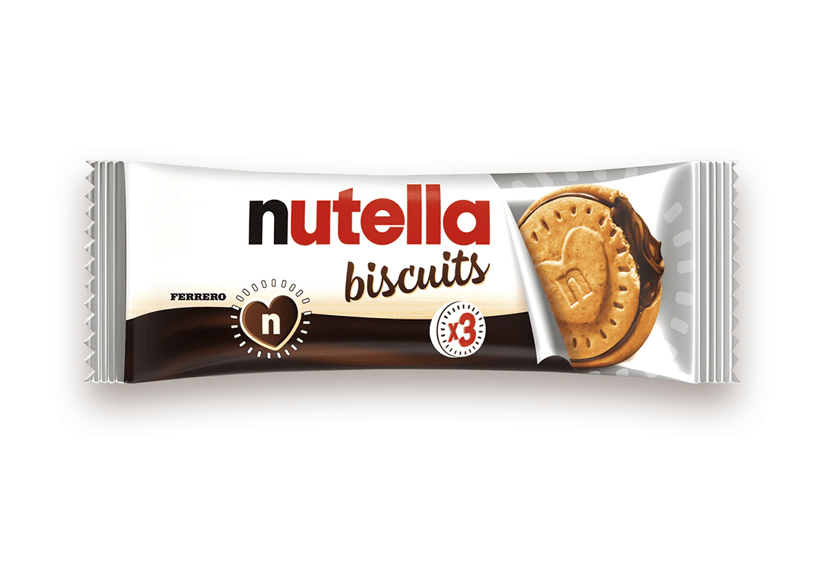 Ferrero - Nutella Biscuits Monoporzione 41.4 gr 25 pz