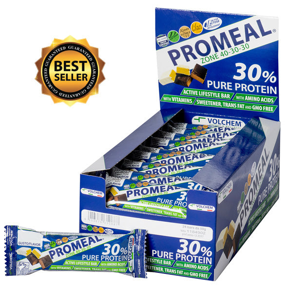 PROMEAL ® ZONE 40-30-30 ( barretta proteica ) 24 x 50g snack