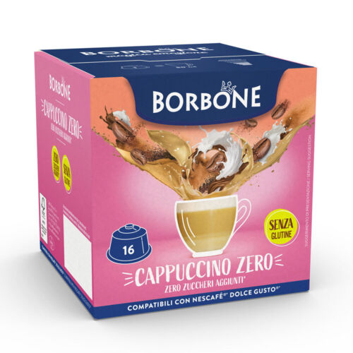 BORBONE 16 CAPSULE COMPATIBILI DOLCE GUSTO * - CAPPUCCINO ZERO