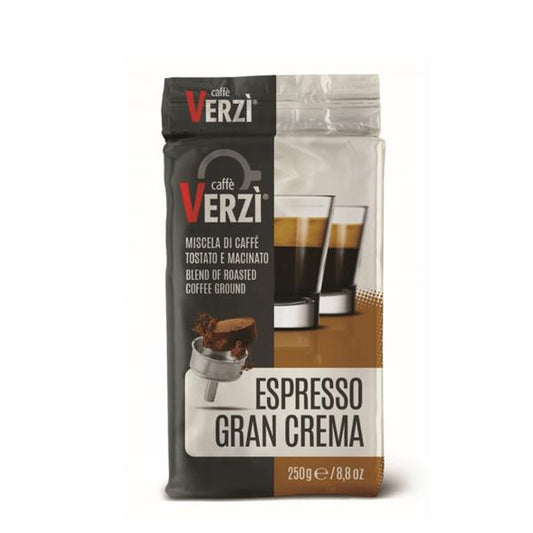 250g Caffè Macinato Aroma Gran Crema VERZI
