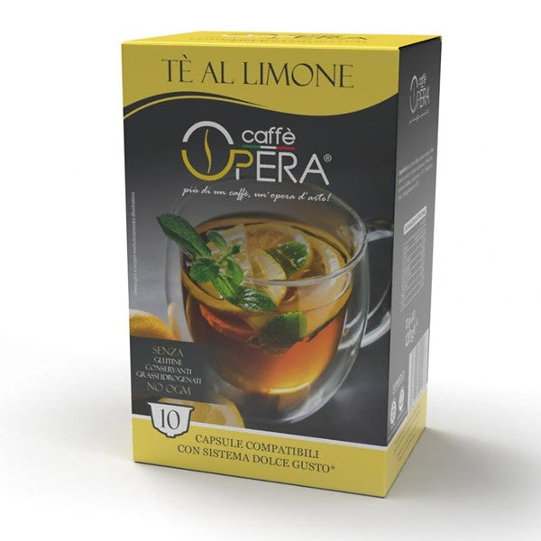 CAFFE OPERA 10 CAPSULE COMPATIBILE DOLCE GUSTO TE LIMONE