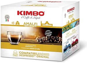 Kimbo Miscela Amalfi 100% Arabica 100 capsule nespresso