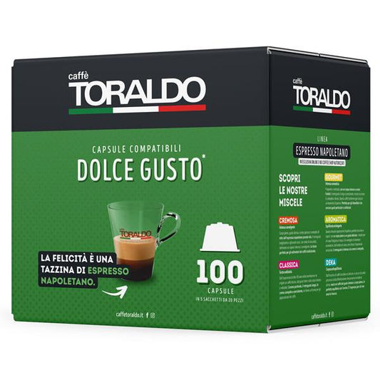TORALDO 100 CAPSULE COMPATIBILI DOLCE GUSTO* - Miscela Gourmet