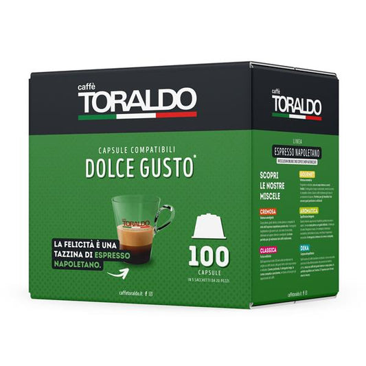 TORALDO 100 CAPSULE COMPATIBILI DOLCE GUSTO * - Miscela Classica