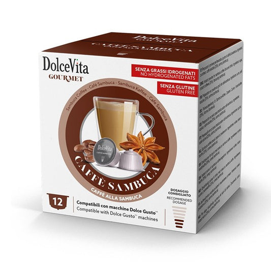 DOLCEVITA 72 CAFFE' SAMBUCA DOLCE GUSTO