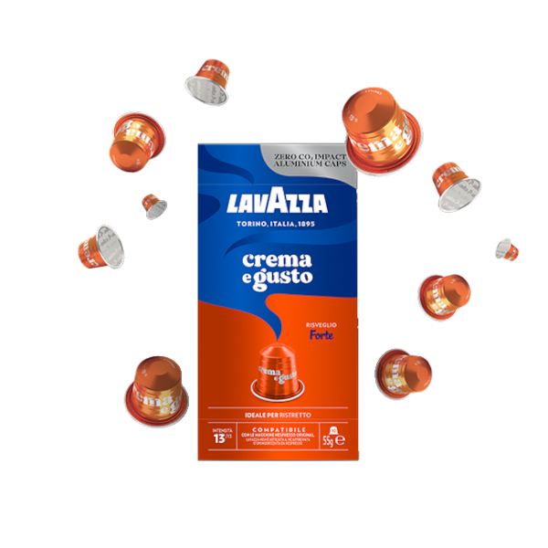 LAVAZZA CREMA E GUSTO FORTE 100 CAPSULE NESPRESSO