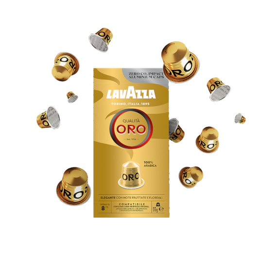 LAVAZZA QUALITÀ ORO compatibile nespresso 100 CAPSULE