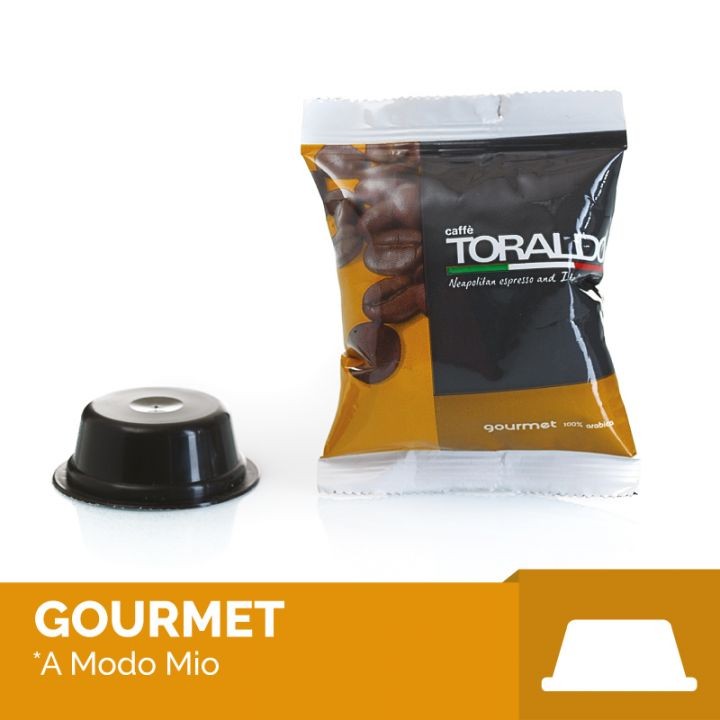 TORALDO 100 CAPSULE COMPATIBILI A MODO MIO * - Miscela Gourmet