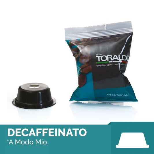 TORALDO 100 CAPSULE COMPATIBILI A MODO MIO * - Miscela Decaffeinato