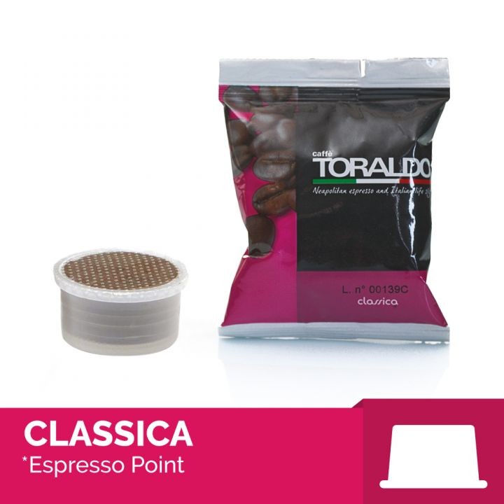 TORALDO 100 CAPSULE COMPATIBILI ESPRESSO POINT* - Miscela Classica