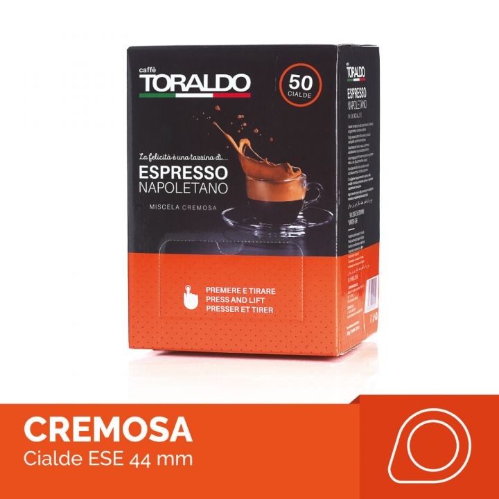 TORALDO 50 CIALDE  44 mm- Miscela Cremosa