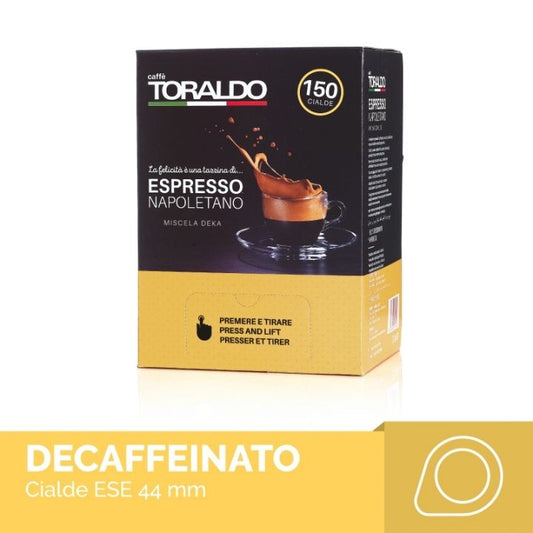 TORALDO 150 CIALDE  44 mm- Miscela Decaffeinato
