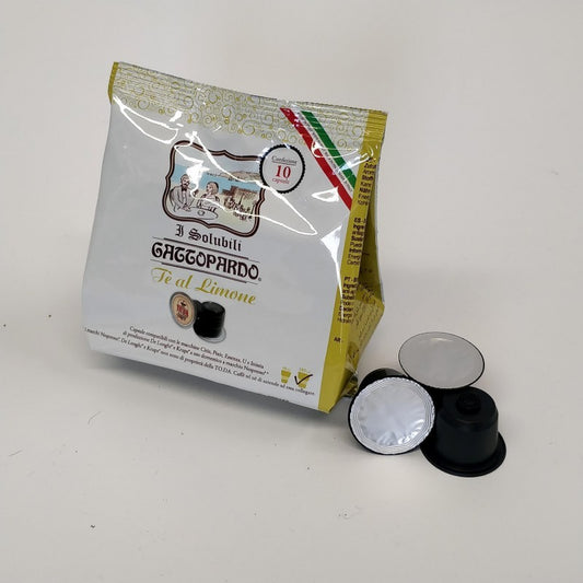 GATTOPARDO 10 SOLUBILI TE' LIMONE NESPRESSO