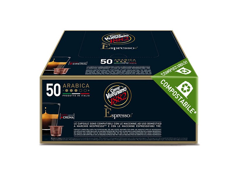 VERGNANO 50 CAPSULE COMPATIBILI PER NESPRESSO * - Miscela Arabica