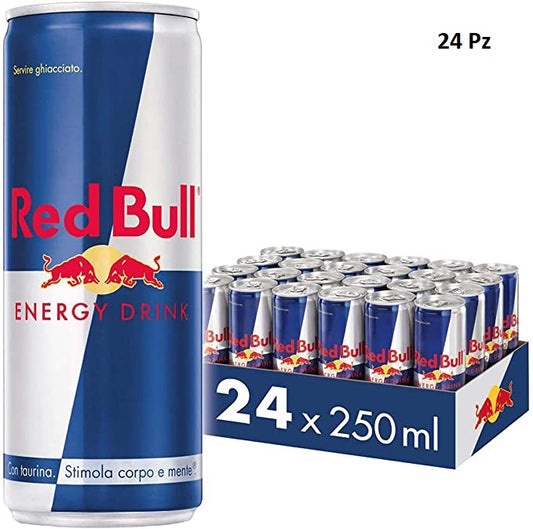 Red Bull Energy Drink, 250 ml (24 Lattine)