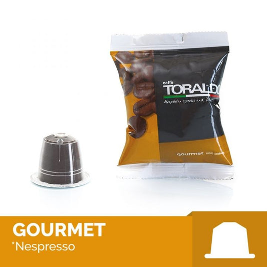 TORALDO 100 CAPSULE COMPATIBILI NESPRESSO * - Miscela Gourmet