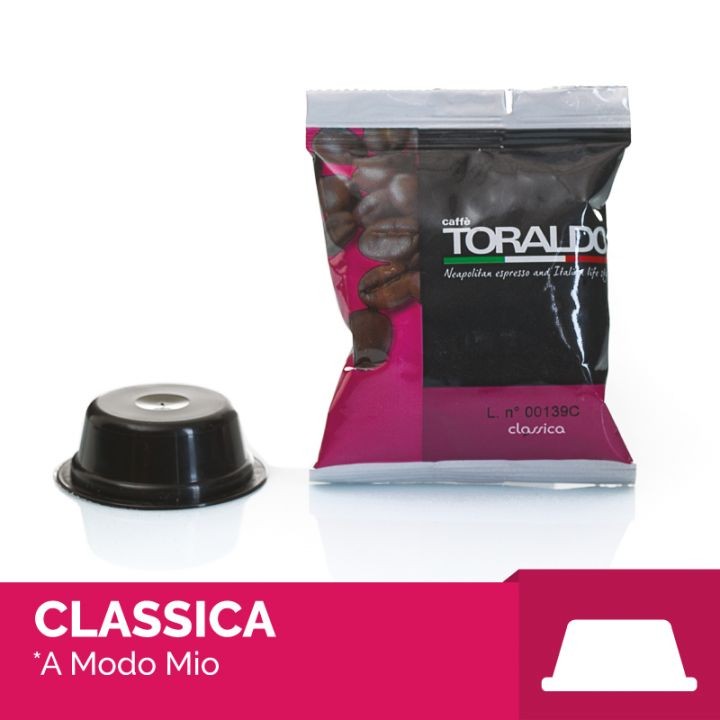 TORALDO 100 CAPSULE COMPATIBILI A MODO MIO* - Miscela Classica