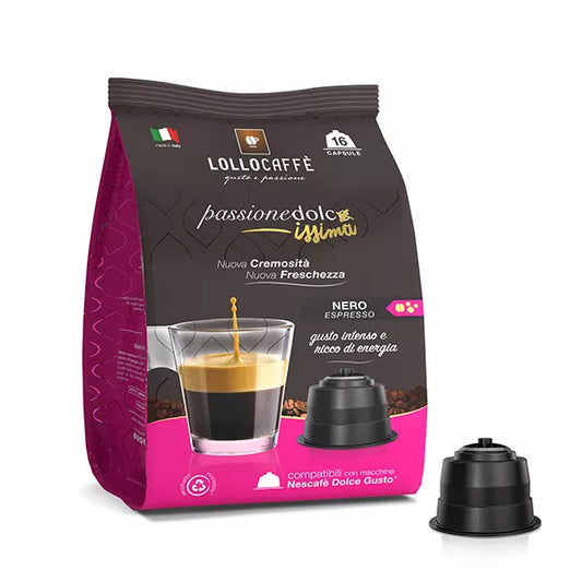 LOLLO 96 NERO COMPATIBILE DOLCE GUSTO