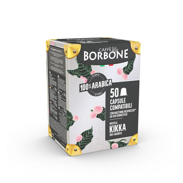BORBONE 50 CAPSULE KIKKA 100% ARABICA NESPRESSO